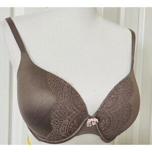 Victoria's Secret Body By Victoria Perfect Shape Brown Bra Sz 34DD
